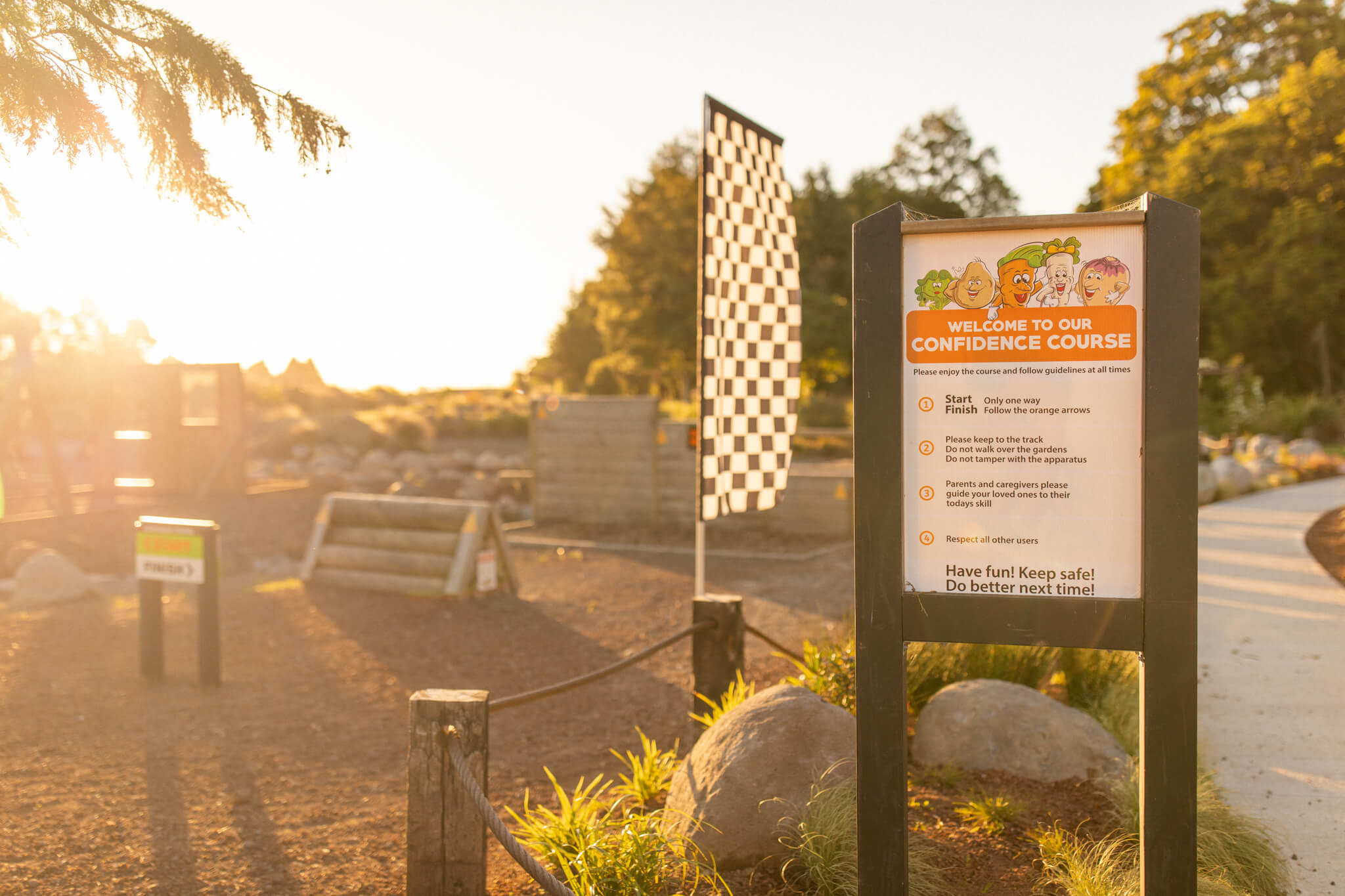 The obstacle course at the Ohakune Carrot Adventure Park - Visit Ruapehu.jpg